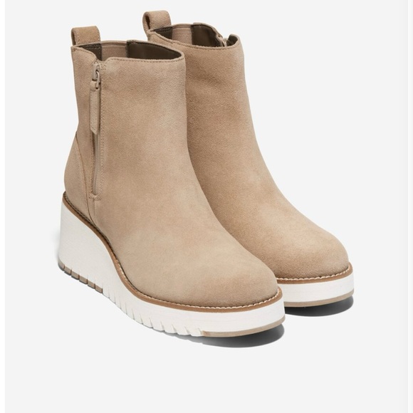 Cole Haan Shoes - COPY - COLE HAAN ZERØGRAND City Wedge Side Zip Boot 7.5 NEW IN BOX